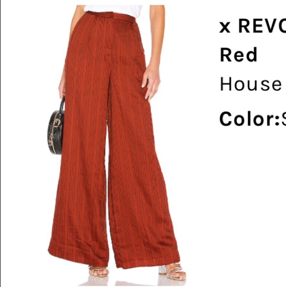 House of Harlow Des Pant Red